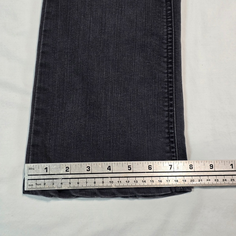 Liverpool Lucy's Bootcut Jeans Black Studded Beatles Revolution Pocket Size 6 - Picture 10 of 16